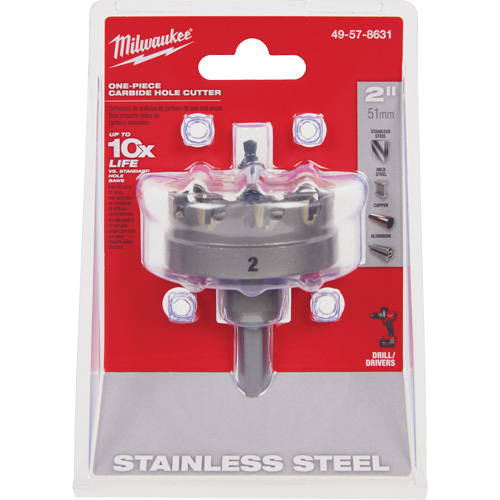 Scies-cloches au carbure monobloc, 2", Profondeur de la coupe de 3/16" PB Rental Co. Ltd.