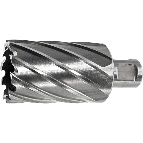 Fraise annulaire DRILLCO, Diam&egrave;tre de 7/16", Acier rapide, Profondeur de la coupe de 1", Tige 3/4" PB Rental Co. Ltd.