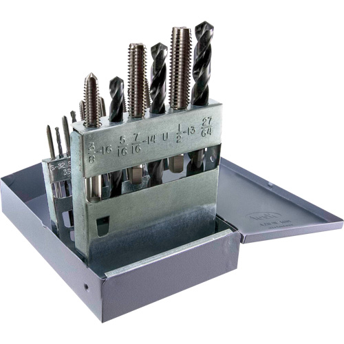 Drillco&reg; UNC Tap & Drill Set, 18 Pieces PB Rental Co. Ltd.