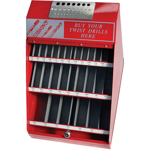 Ensemble de pr&eacute;sentoir pour forets fractionnaires Nitro DRILLCO, 540 morcea PB Rental Co. Ltd.
