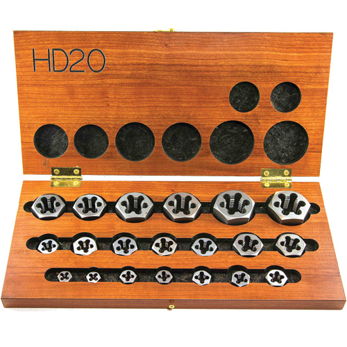 Jeu de fili&egrave;res hexagonales &agrave; fileter Drillco, 20 Morcea PB Rental Co. Ltd.