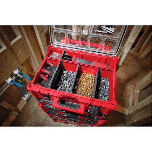 Packout Deep Organizer, 15-1/5" x 19-7/10" x 7", Red PB Rental Co. Ltd.