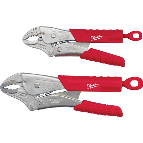 Jeu de pinces-&eacute;taux &agrave; m&acirc;choires courb&eacute;es Torque Lock, 2 Morceaux PB Rental Co. Ltd.
