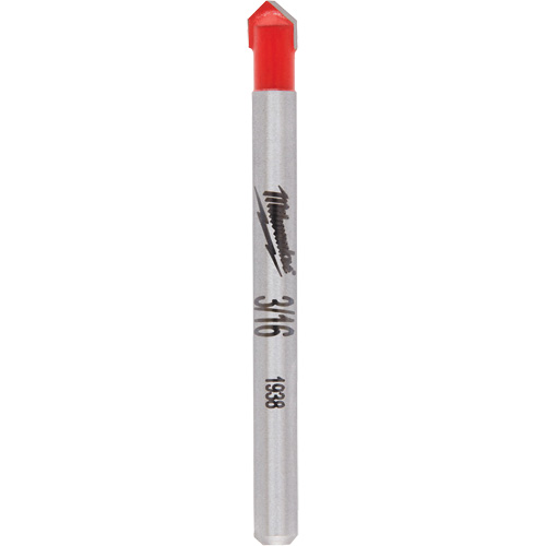 Foret pour verre et carreaux, 3/16", Carbure PB Rental Co. Ltd.