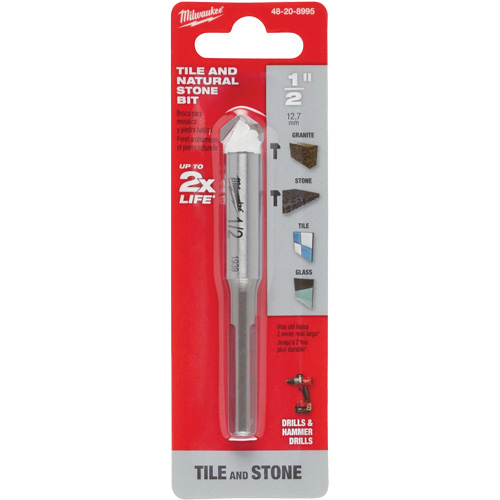 Natural Stone Bit, 1/2", Carbide PB Rental Co. Ltd.