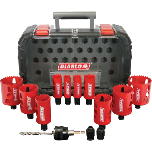 General Purpose Bi-Metal Hole Saw Set, 14 Pieces PB Rental Co. Ltd.