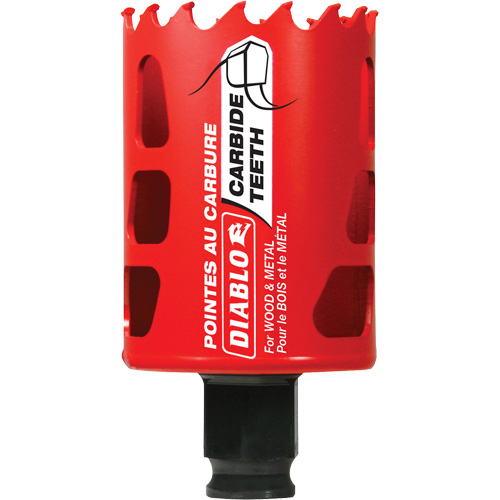 Wood & Metal Hole Saw, 1-7/8", 2-3/8" Depth of Cut, Carbide PB Rental Co. Ltd.