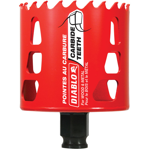 Wood & Metal Hole Saw, 2-3/4", 2-3/8" Depth of Cut, Carbide PB Rental Co. Ltd.