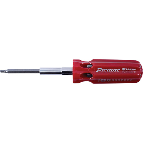 Hex-Calibre Metric Multi-Bit Screwdriver, Plastic Handle PB Rental Co. Ltd.