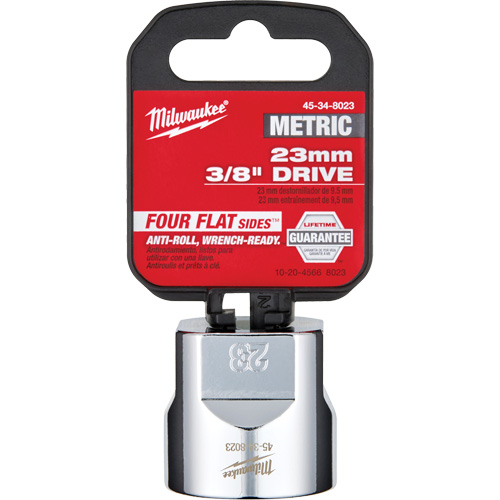 Metric Socket with Four Flat Sides, 23 mm, 3/8" Drive, 6 Points PB Rental Co. Ltd.