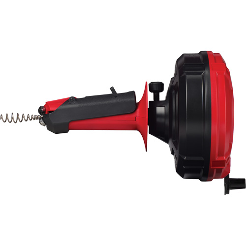 Trapsnake Auger with Cable Drive Automatic Feed & Retract, Powered, 25' Cable Length, 1/4" Cable Diameter PB Rental Co. Ltd.