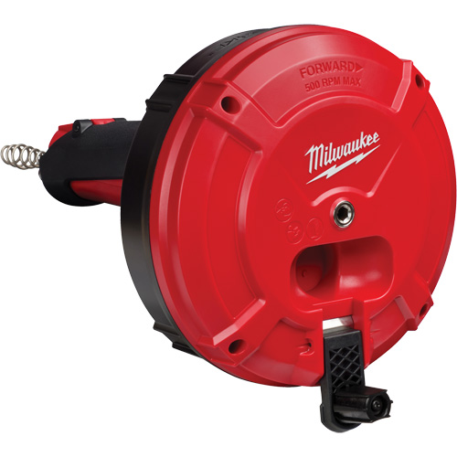 Trapsnake Auger with Cable Drive Automatic Feed & Retract, Powered, 25' Cable Length, 1/4" Cable Diameter PB Rental Co. Ltd.