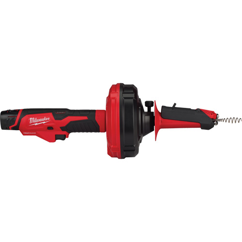 Trapsnake Auger with Cable Drive Automatic Feed & Retract, Powered, 25' Cable Length, 1/4" Cable Diameter PB Rental Co. Ltd.