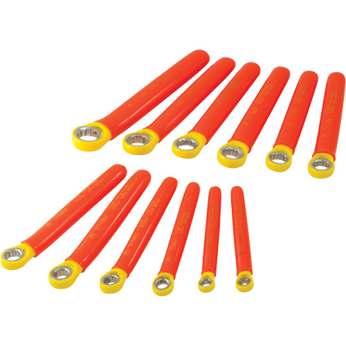 Insulated 12 Point Metric Box End Wrench Set, 1000 V, 12 Pcs PB Rental Co. Ltd.