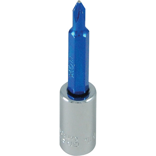 Blue Tip Screwdriver Bit, Phillips, #1, 1/4" Drive PB Rental Co. Ltd.
