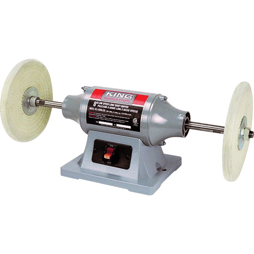 Low-Speed Long Shaft Buffer, 8" Pad, 120 V, 2.5 A, 1750 RPM PB Rental Co. Ltd.