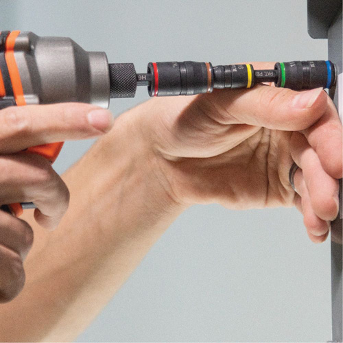 Douille &agrave; chocs double 7 en 1 avec manche, Hexagonale, Prise 1/4", 7 mr PB Rental Co. Ltd.