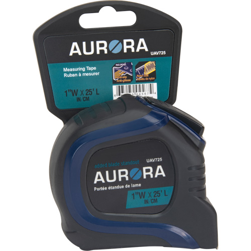Ruban &agrave; mesurer, 1" x 25', Marques de goujon Imp&eacute;rial & m&eacute;trique PB Rental Co. Ltd.