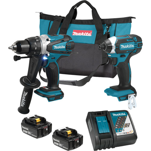 Trousse de 2 outils sans fil LXT avec moteurs sans balai, Lithium-ion, 18 V PB Rental Co. Ltd.
