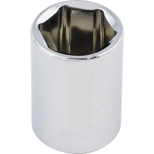 Douille chrom&eacute;e ordinaire, 1/2", Prise 3/8", 6 pans PB Rental Co. Ltd.