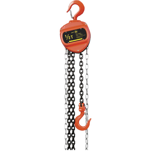 VCH Series Chain Hoist, 20' Lift, 1100 lbs. (0.5 tons) Capacity, Heat-Treated Alloy Steel Chain PB Rental Co. Ltd.