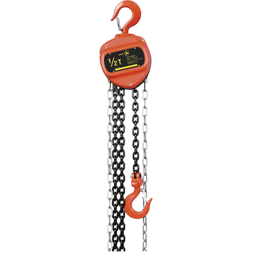 VCH Series Chain Hoist, 20' Lift, 2200 lbs. (1 tons) Capacity, Heat-Treated Alloy Steel Chain PB Rental Co. Ltd.