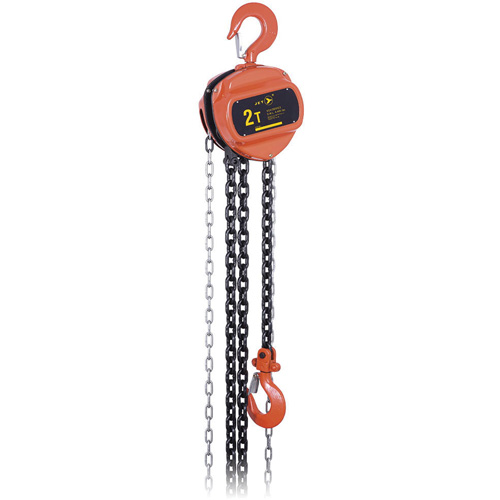 VCH Series Chain Hoist, 10' Lift, 4400 lbs. (2 tons) Capacity, Heat-Treated Alloy Steel Chain PB Rental Co. Ltd.