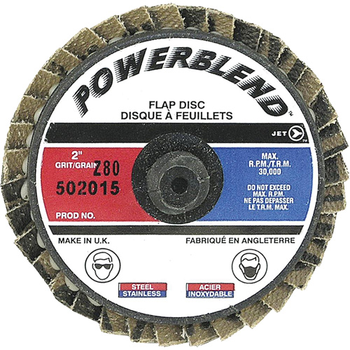 Disque &agrave; feuillets PowerBlend Roll-On, 2" x Type R, Grain Z80 PB Rental Co. Ltd.