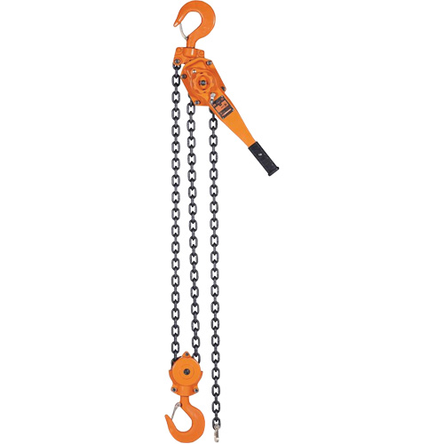 KLP Series Lever Chain Hoists, 5' Lift, 12000 lbs. (6 tons) Capacity, Steel Chain PB Rental Co. Ltd.