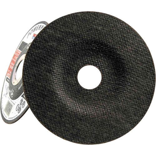 Meules &agrave; tronçonner Power Xtreme pour des meuleuses &agrave; angle — pour acier/acier inoxydable, 4-1/2" x 1/32", Arbre de 7/8", Type 27, 13 300 Tr/min PB Rental Co. Ltd.