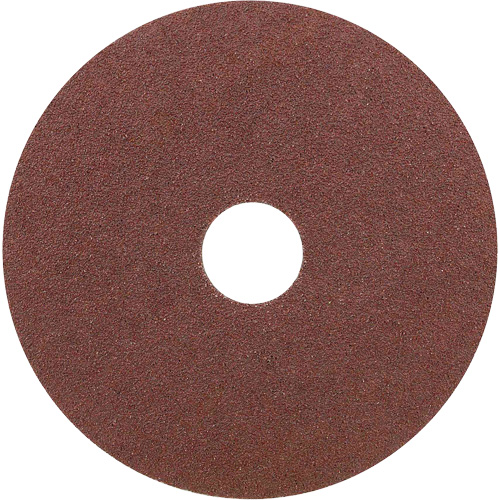 Disque de ponçage en fibre de r&eacute;sine pour meuleuses &agrave; angle — pour l'acier, 4-1/2" dia., Grain A60, Oxyde d'aluminium PB Rental Co. Ltd.
