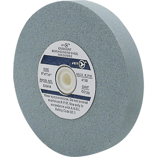 GC675C Bench Grinding Wheels, 6" x 3/4", 1" Arbor, Silicon Carbide PB Rental Co. Ltd.