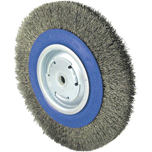 Brosse rotative &agrave; fil torsad&eacute;, 8" dia., Fils 0,014", Arbre 1/2" - 5/8" - 2 PB Rental Co. Ltd.