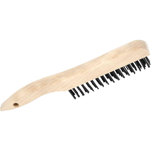 4SH Hand Scratch Brushes, Carbon Steel, 4 x 16 Wire Rows, 10" Long PB Rental Co. Ltd.
