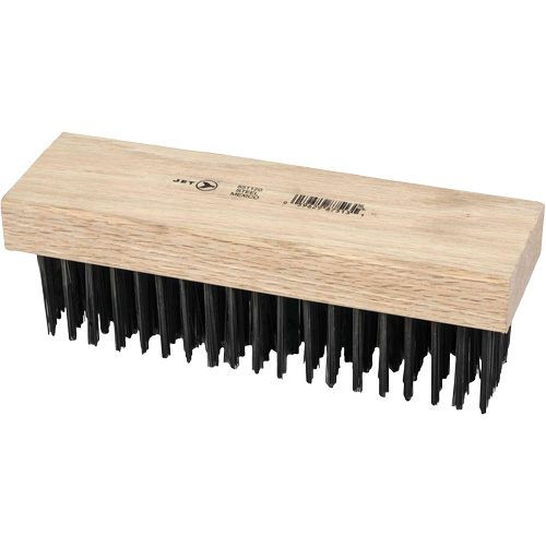 6SB Brosse &agrave; r&eacute;curer manuelle, Acier au carbone, 6 x 19 rangs de fils, Longueur 7-1/4" PB Rental Co. Ltd.