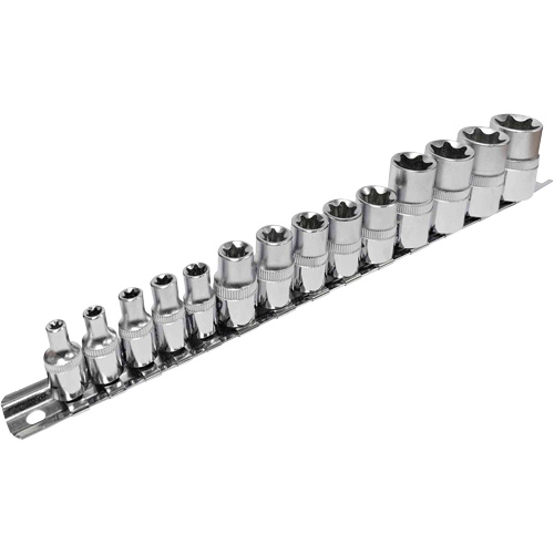 SS314TS  Standard External Socket Sets, Torx&reg;, 1/2"/1/4"/3/8" Drive, 14 Pcs PB Rental Co. Ltd.