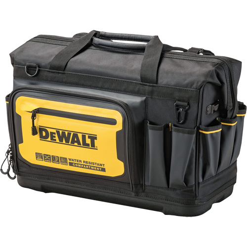 20” PRO Open Mouth Tool Bag, 33 Pockets, Black/Yellow PB Rental Co. Ltd.