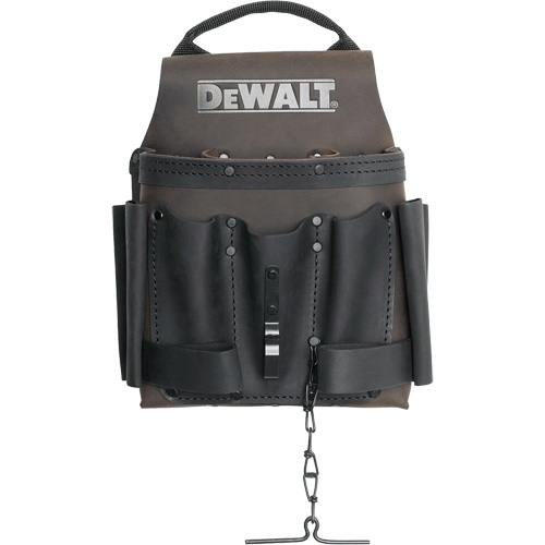 Electrician Tool Pouch, Multiple Tool Holder, Leather, 8 Pockets PB Rental Co. Ltd.