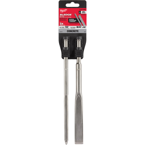 SDS PLUS Sledge Bull Point & Flat Chisel Set PB Rental Co. Ltd.