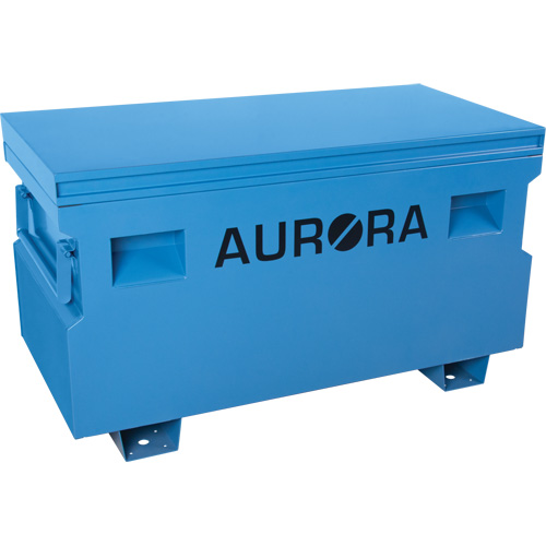 Jobsite Tool Box, 48" x 24" x 27-3/5", Steel, Blue PB Rental Co. Ltd.
