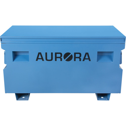 Jobsite Tool Box, 48" x 24" x 27-3/5", Steel, Blue PB Rental Co. Ltd.