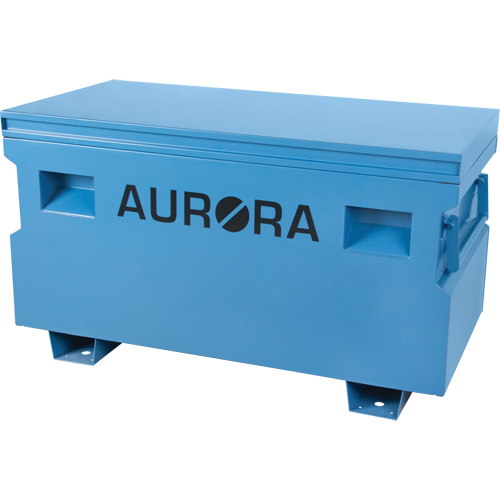 Jobsite Tool Box, 48" x 24" x 27-3/5", Steel, Blue PB Rental Co. Ltd.