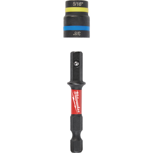 Shockwave Impact Duty Quik-Clear 2-in-1 Nut Driver, 5/16"/3/8" Drive, 2-1/2" L, Magnetic PB Rental Co. Ltd.