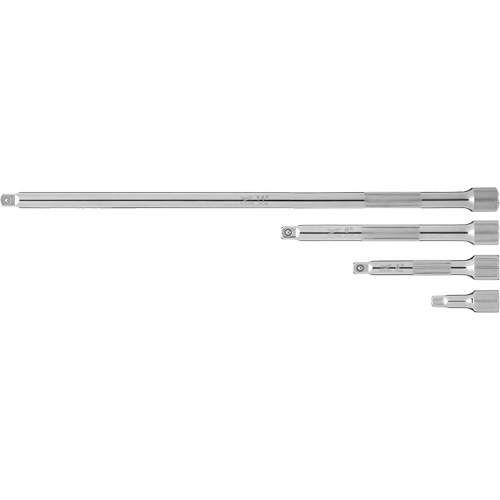 Jeu de rallonges prise, Prise de 1/4", Fini Chrome, 4 Mcx PB Rental Co. Ltd.