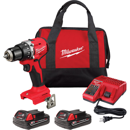 Ensemble perfomarteau/tournevis compact sans balai  M18, Lithium-ion, 18 V, Mandrin 1/2", Couple 550 lb-po PB Rental Co. Ltd.