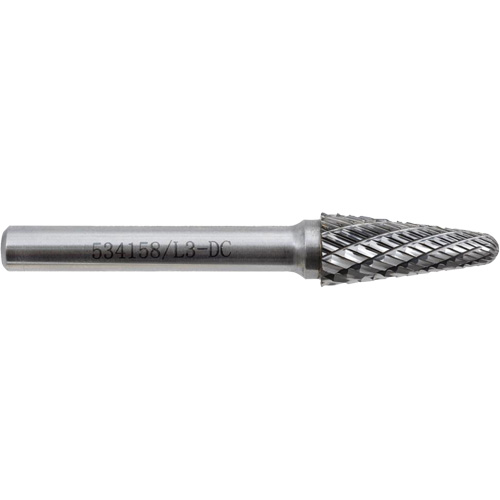 L3-DC Fraise conique 9 JET-KUT (embout rayon), 3/8" dia. PB Rental Co. Ltd.