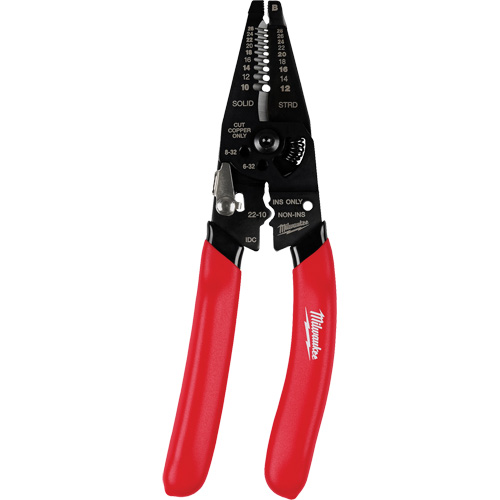 Multi-Purpose Dipped Grip Wire Stripper & Cutter with Reinforced Head PB Rental Co. Ltd.