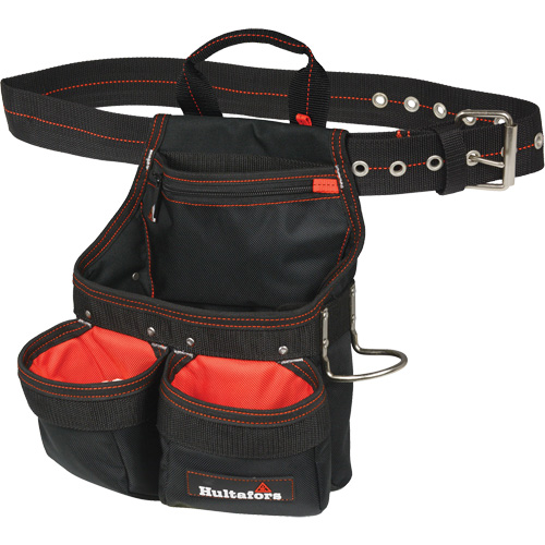 Sac &agrave; clous et outils de charpentier, Polyester balistique, Noir PB Rental Co. Ltd.