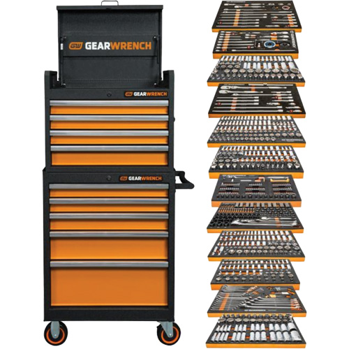 Rangement & jeu d'outils pour m&eacute;canicien, 791 morceaux PB Rental Co. Ltd.
