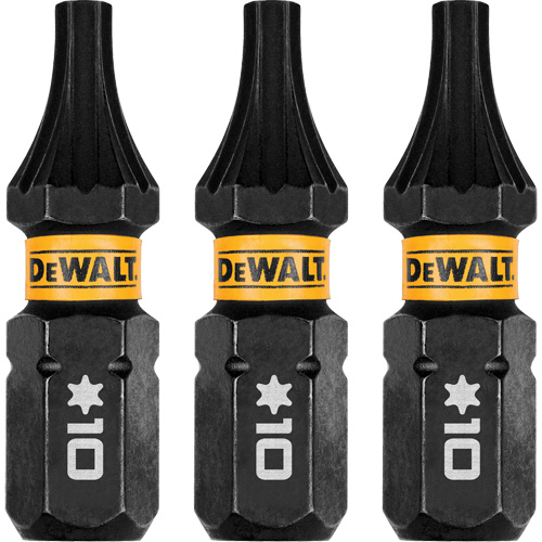 Forets pour tournevis &agrave; chocs FLEXTORQ 3 mcx, Torx, T-10, Prise 1/4" PB Rental Co. Ltd.